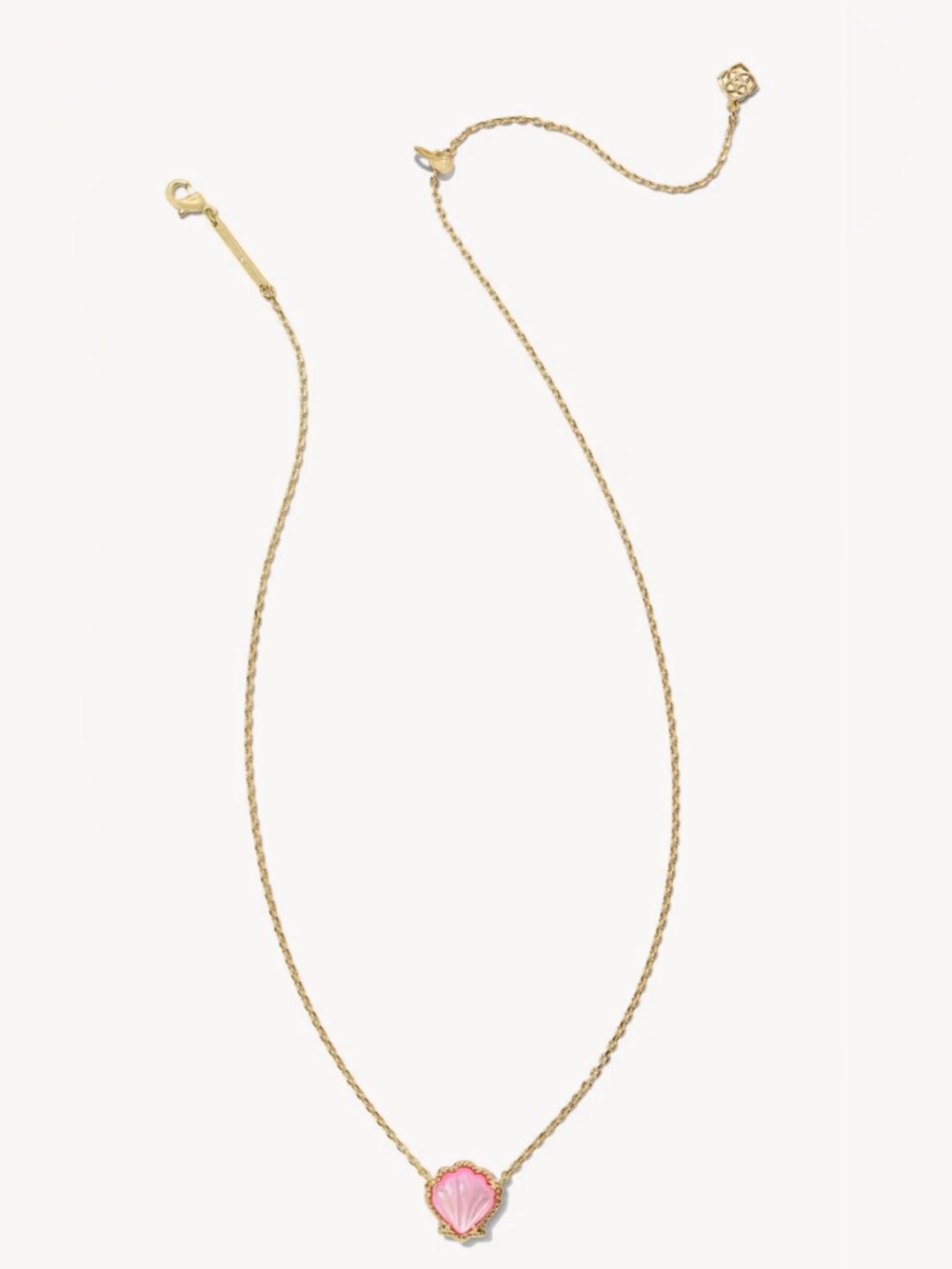 Kendra Scott Brynne Shell Gold Short Pendant
Necklace NWOT - Picture 2 of 5